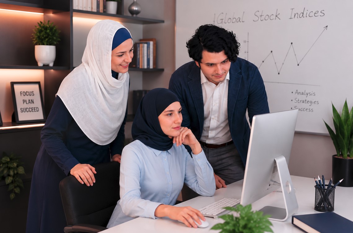 A-Level students learning at The Elite School